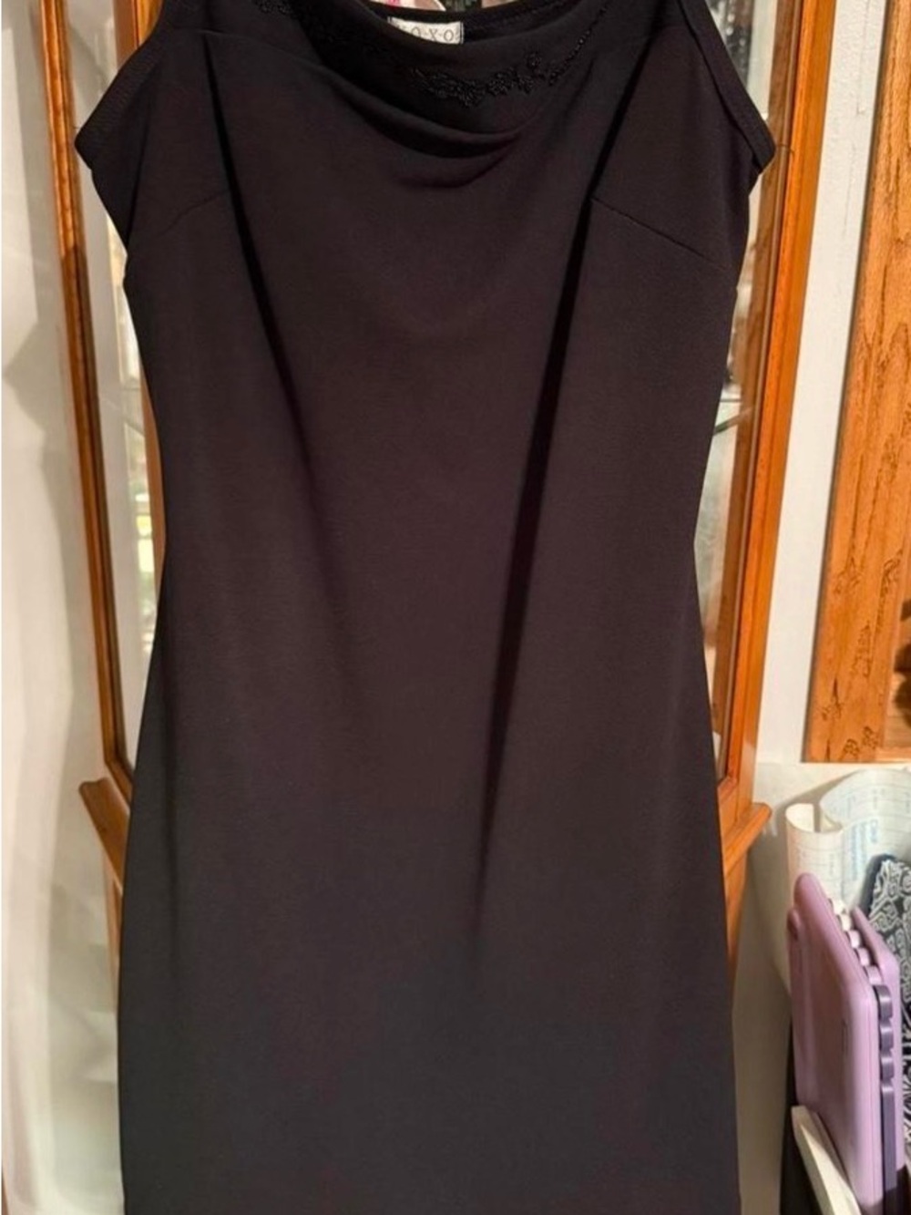 XOXO Black One-Shoulder Dress
